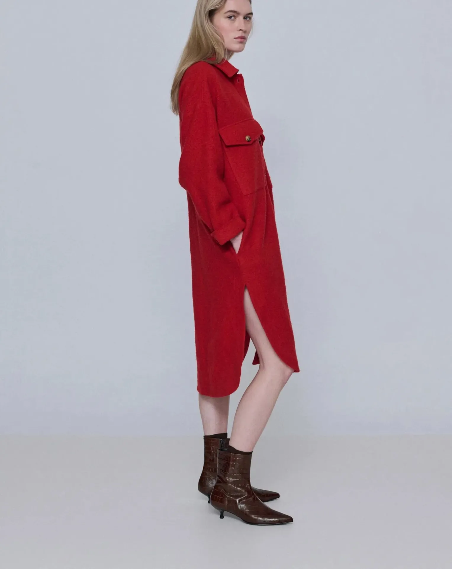 Paula Crocodile Effect Boots