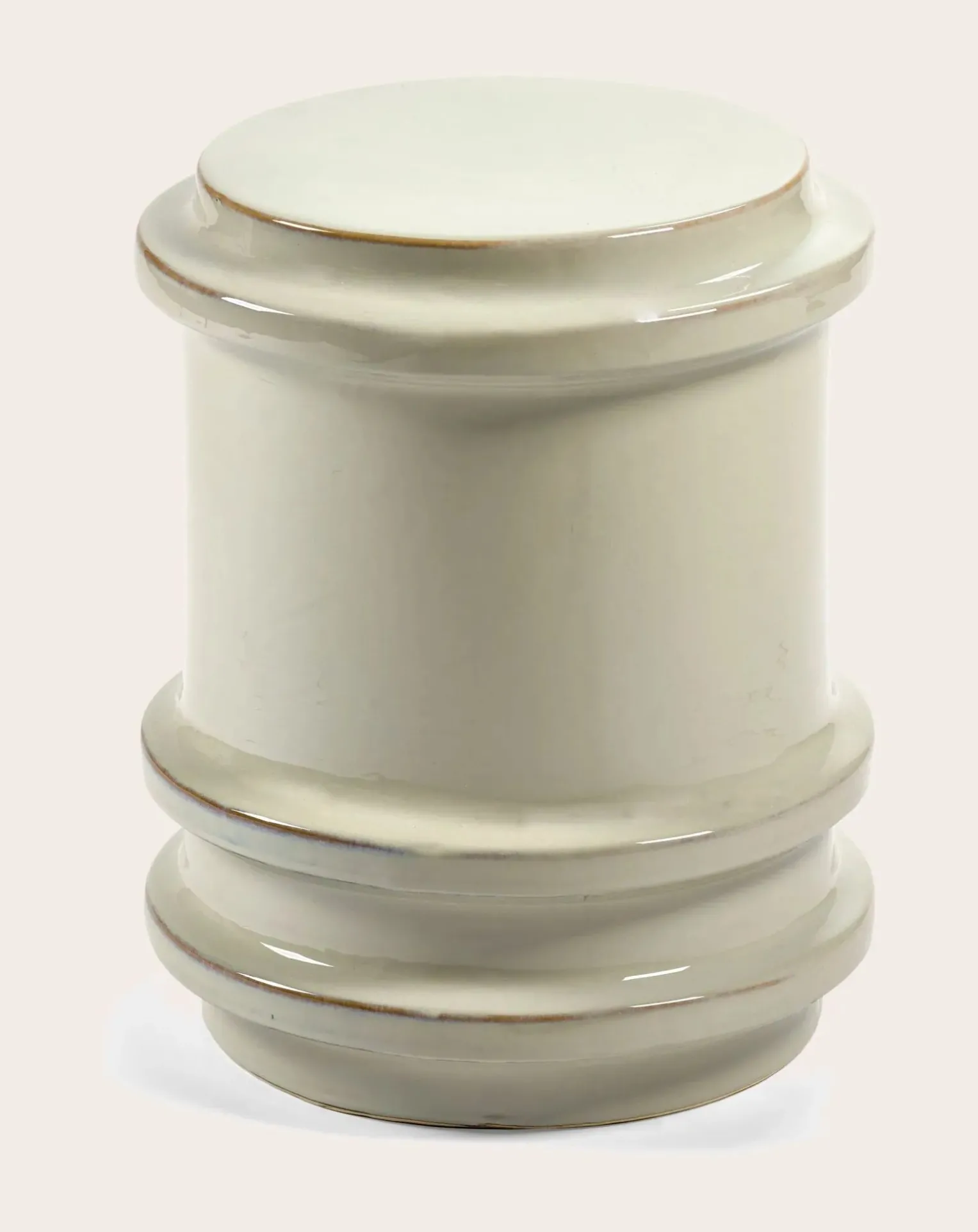 Pawn stoneware side table, Marie Michielssen