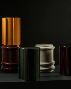 Pawn stoneware side table, Marie Michielssen