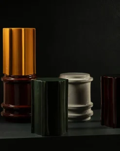 Pawn stoneware side table, Marie Michielssen