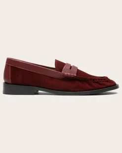 Penny Suede Loafers