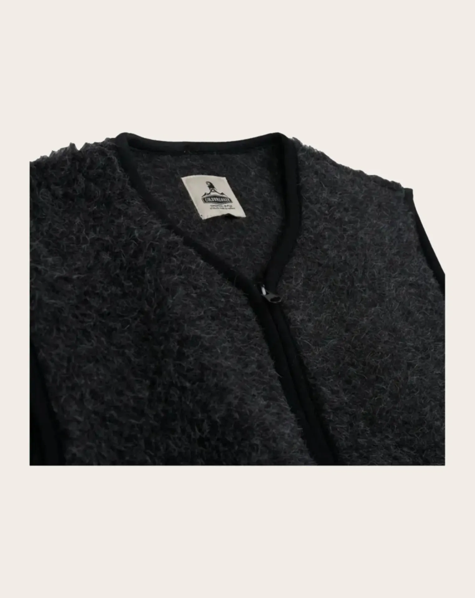 Pepitko Vest Wool Sleeveless Vest