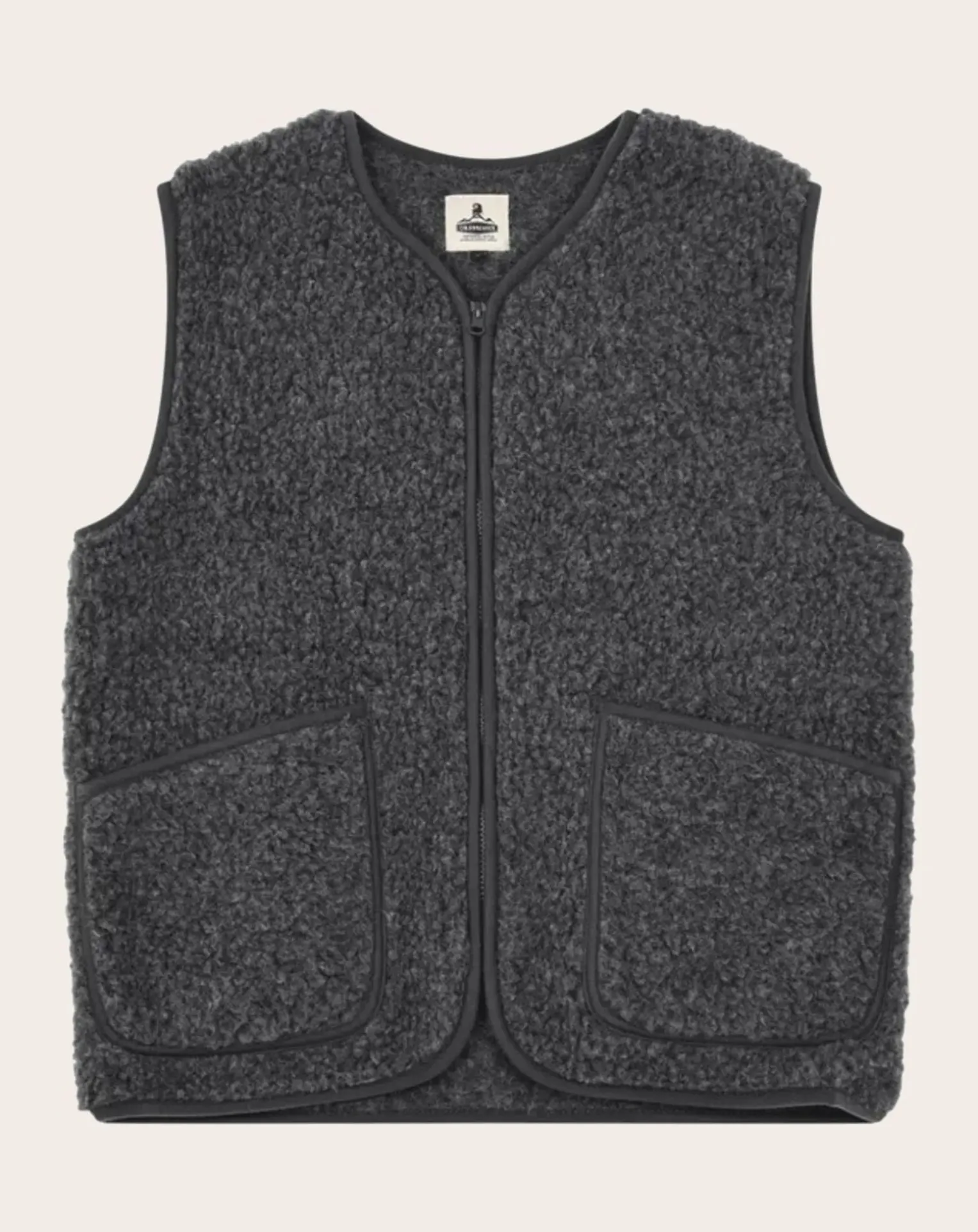 Pepitko Vest Wool Sleeveless Vest