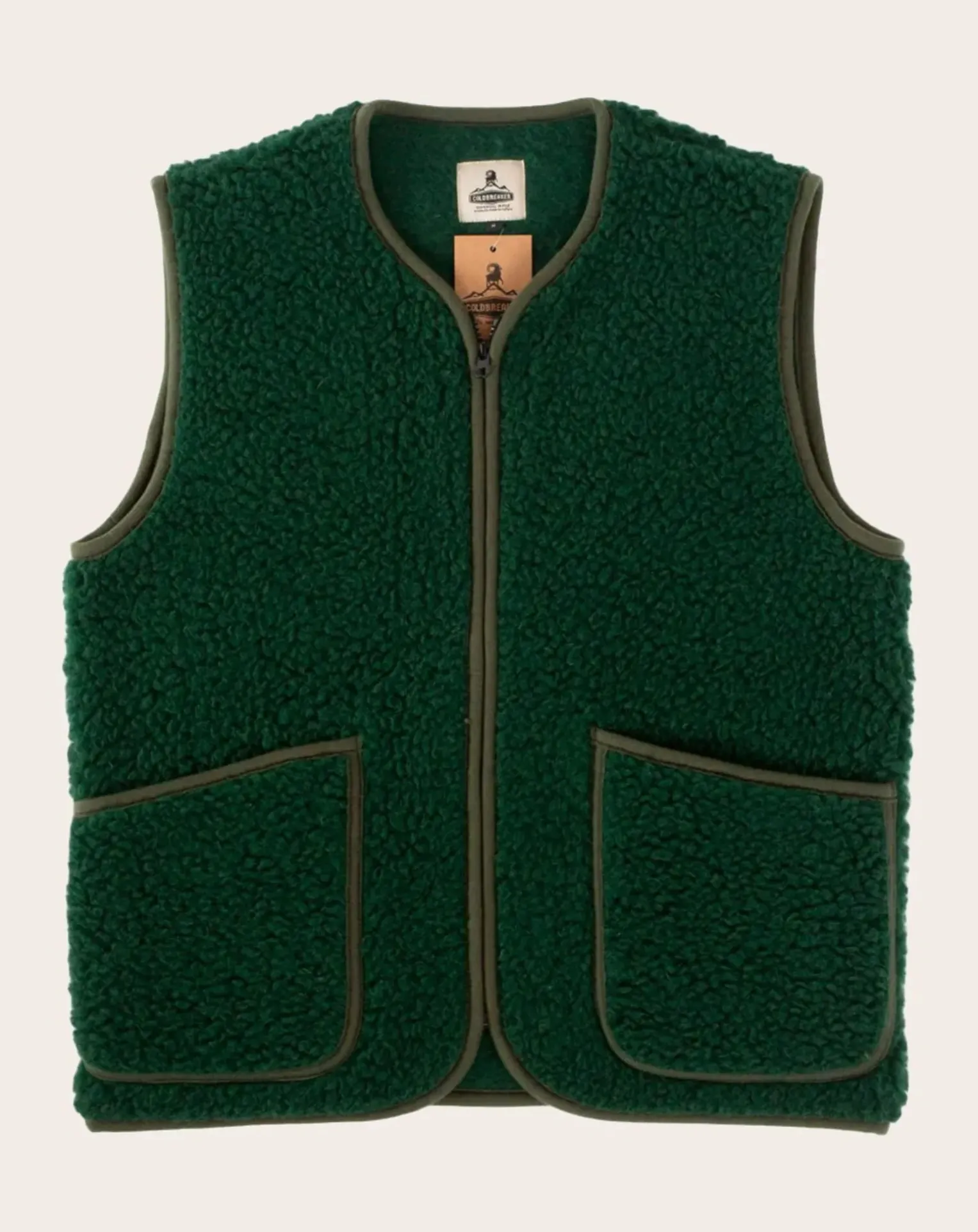 Pepitko Vest Wool Sleeveless Vest