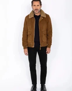 Pilot Jacket Goatskin leather