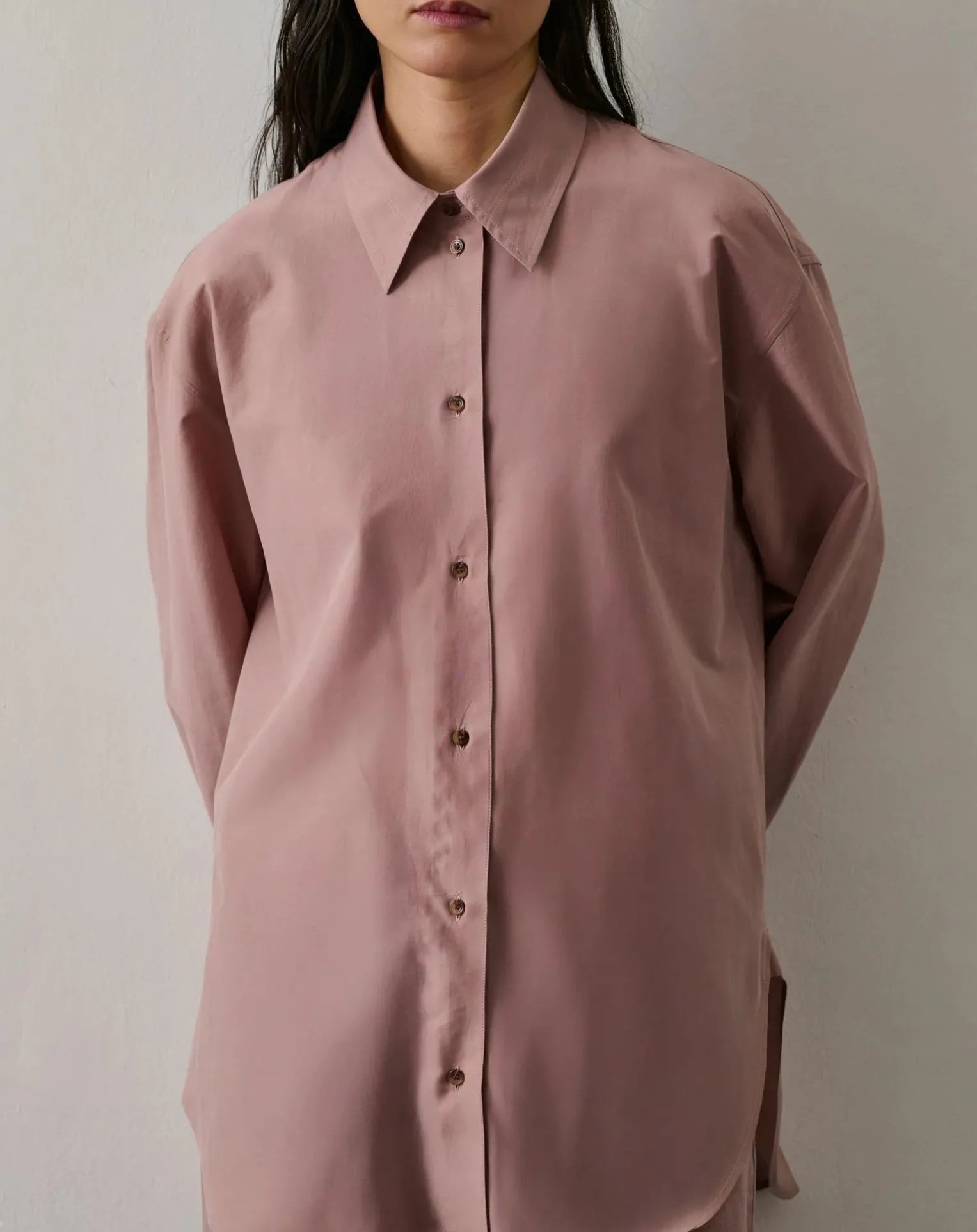 Pomegranate organic cotton shirt