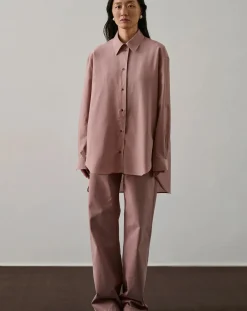 Pomegranate organic cotton shirt