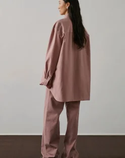 Pomegranate organic cotton shirt