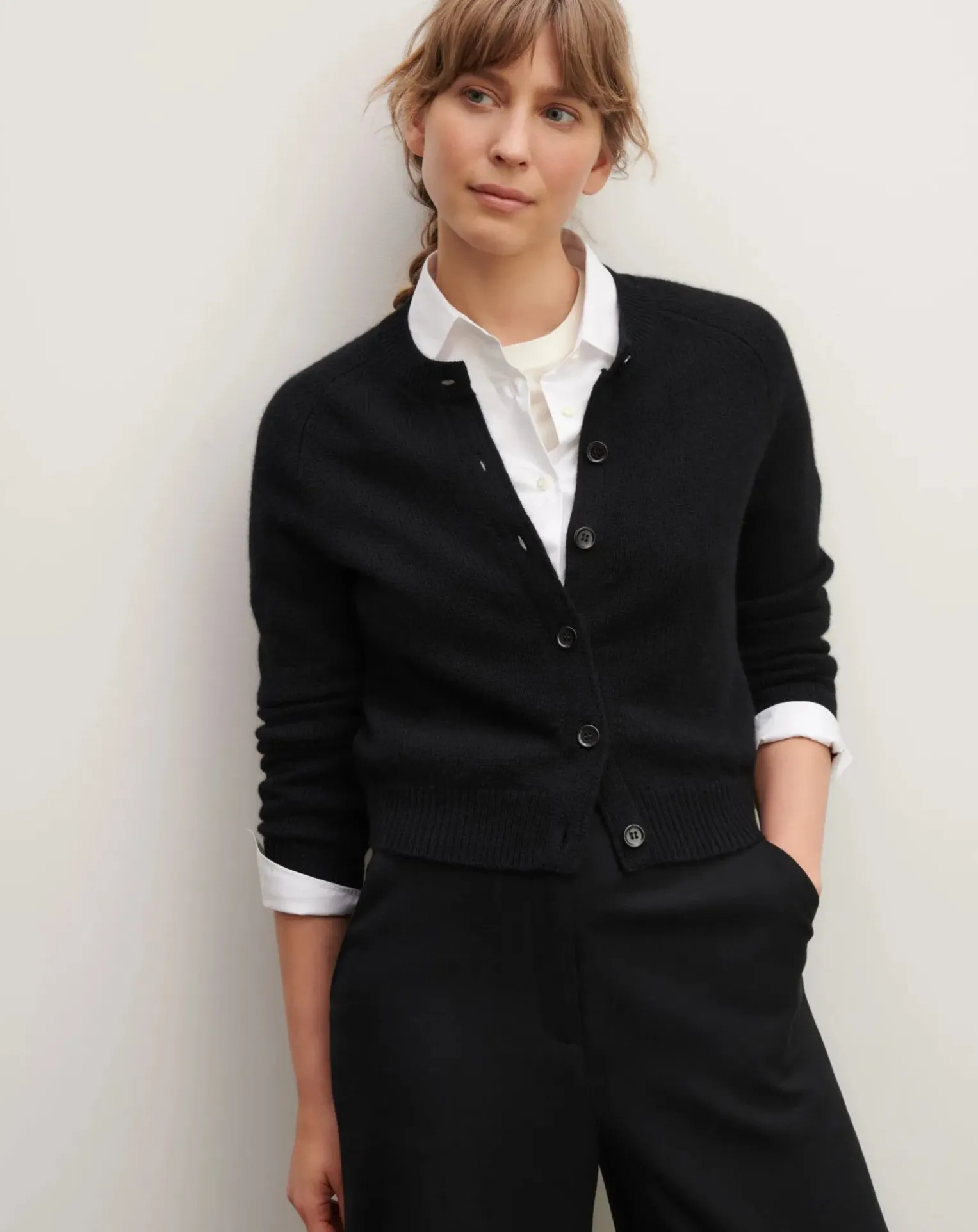 Raglan Cashmere Cardigan