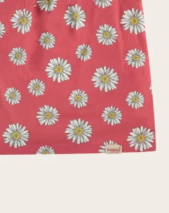 Red Flowers Organic Cotton boxer shorts