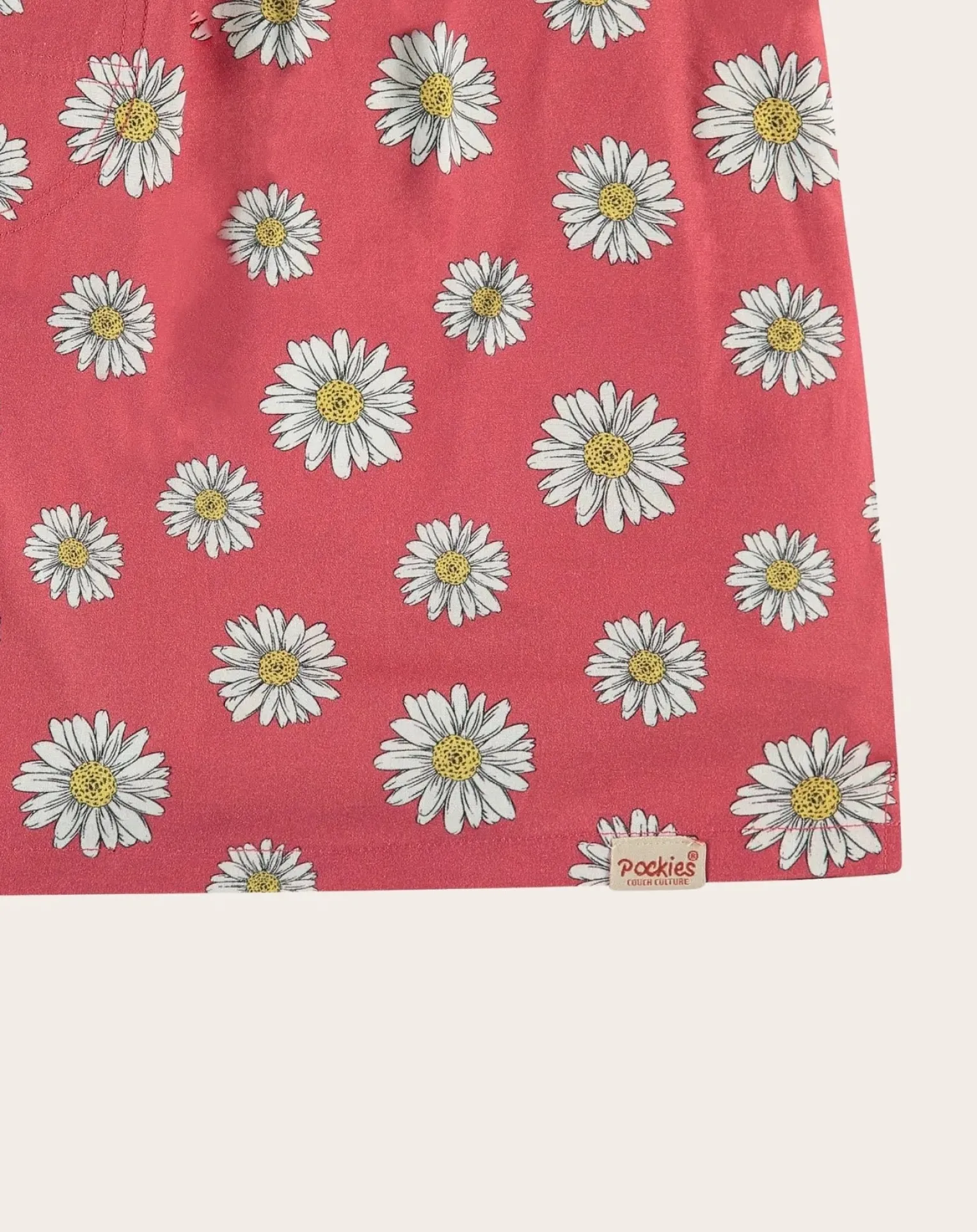 Red Flowers Organic Cotton boxer shorts
