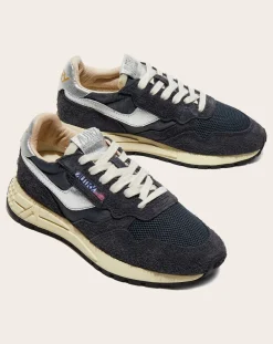 Reelwind Low Suede Metallic Sneakers