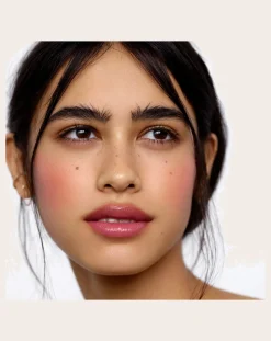 Refillable cheek and lip balm