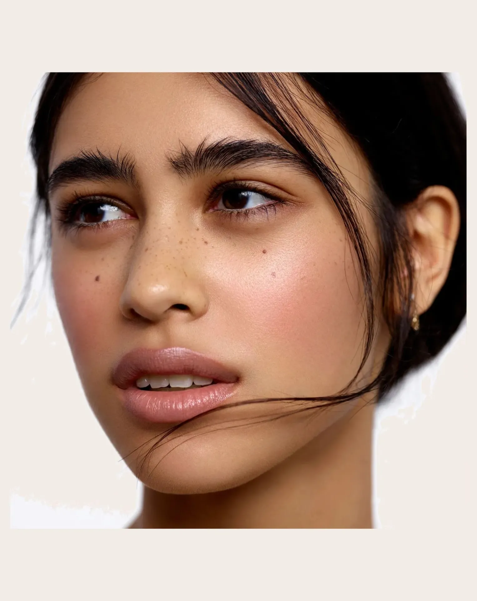 Refillable cheek and lip balm