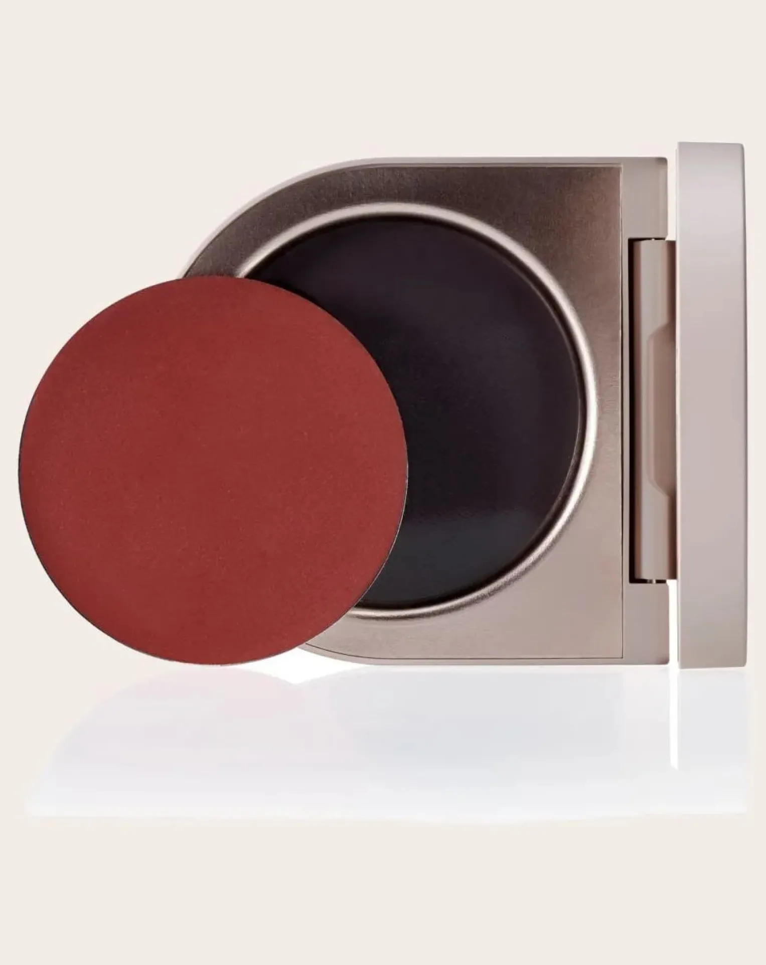 Refillable cheek and lip balm