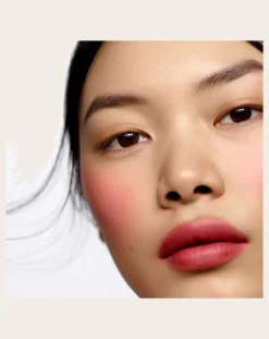 Refillable cheek and lip balm