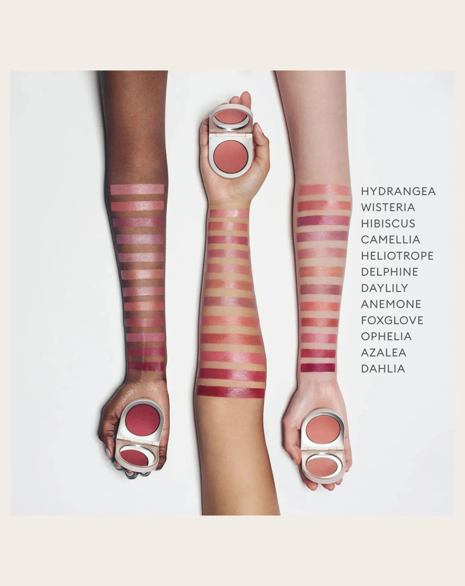 Refillable cheek and lip balm