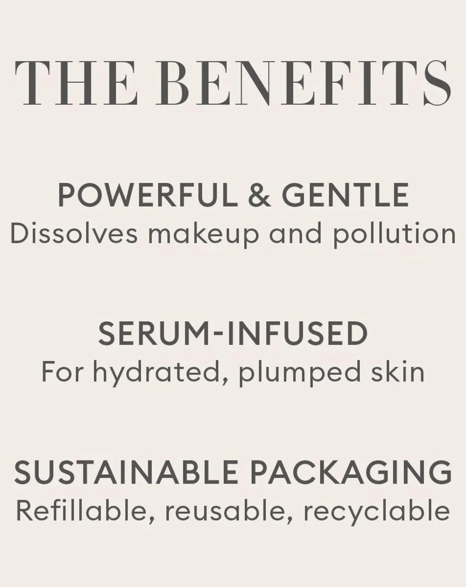 Refillable micellar cleansing water