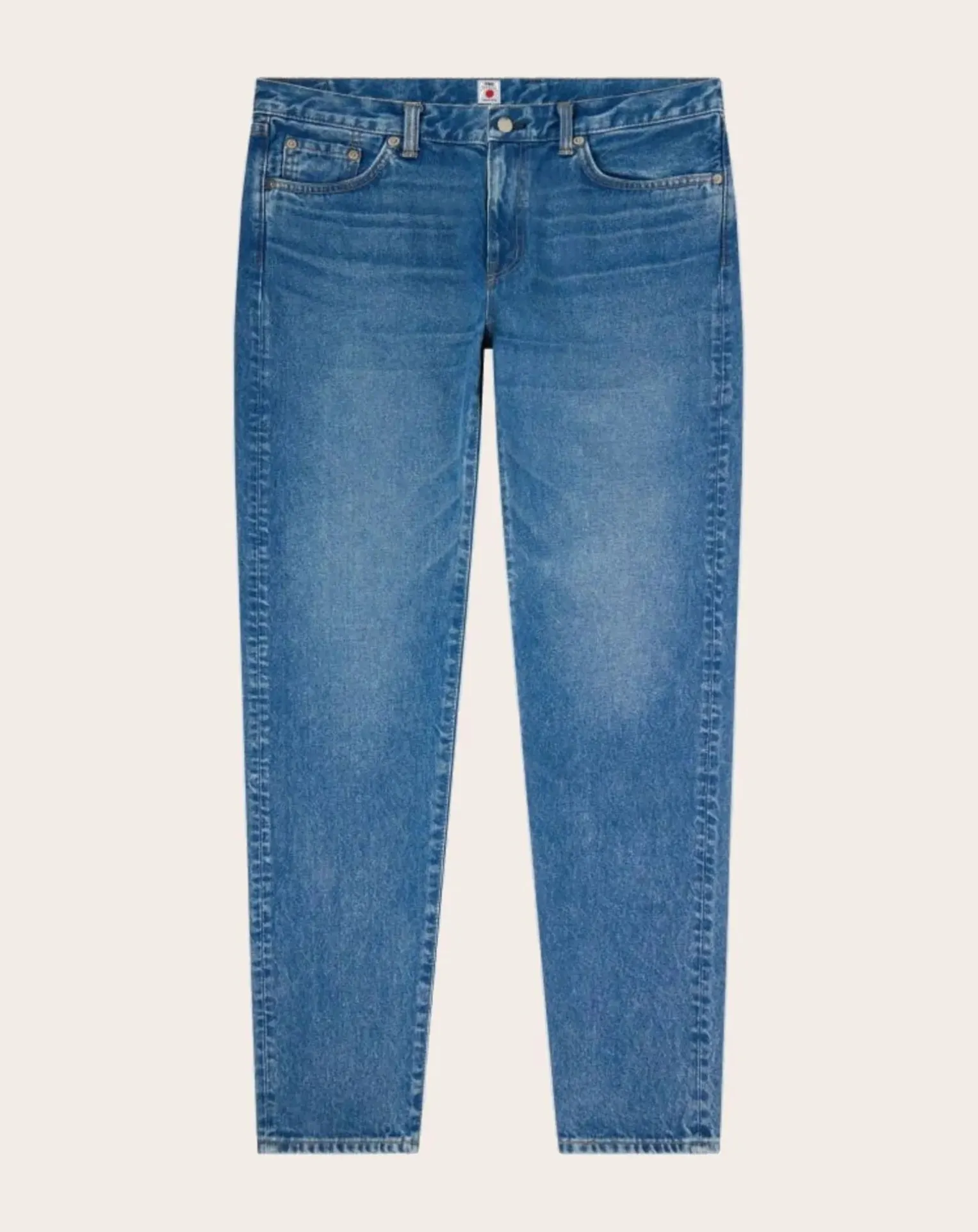 Regular Tapered Cotton Jeans