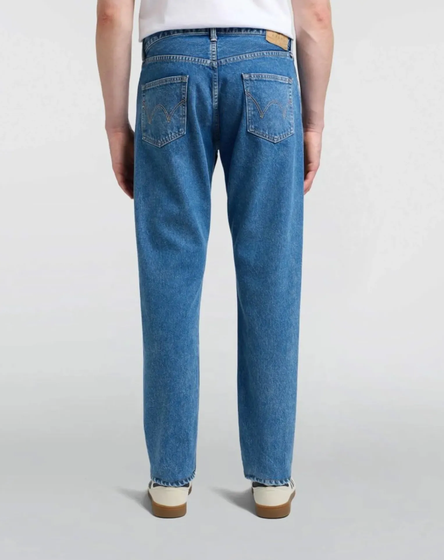 Regular Tapered Cotton Jeans
