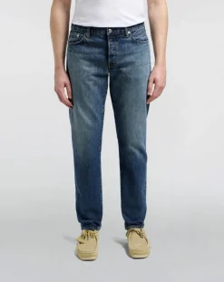 Regular Tapered Cotton Jeans