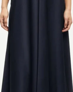 Rheo satin maxi dress