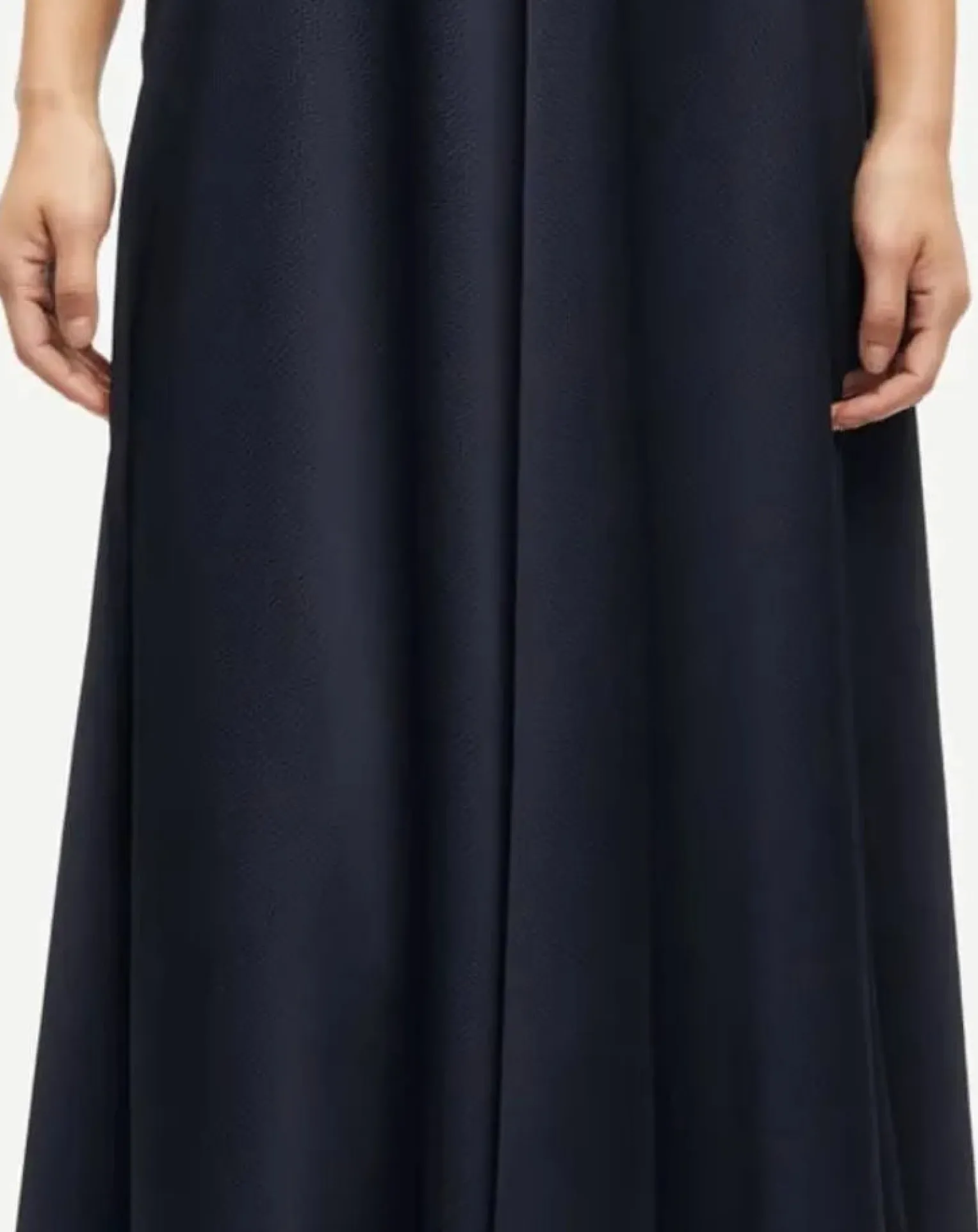 Rheo satin maxi dress