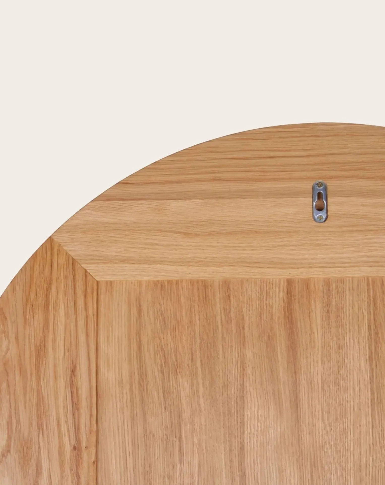 Round CM1 Wooden Mirror