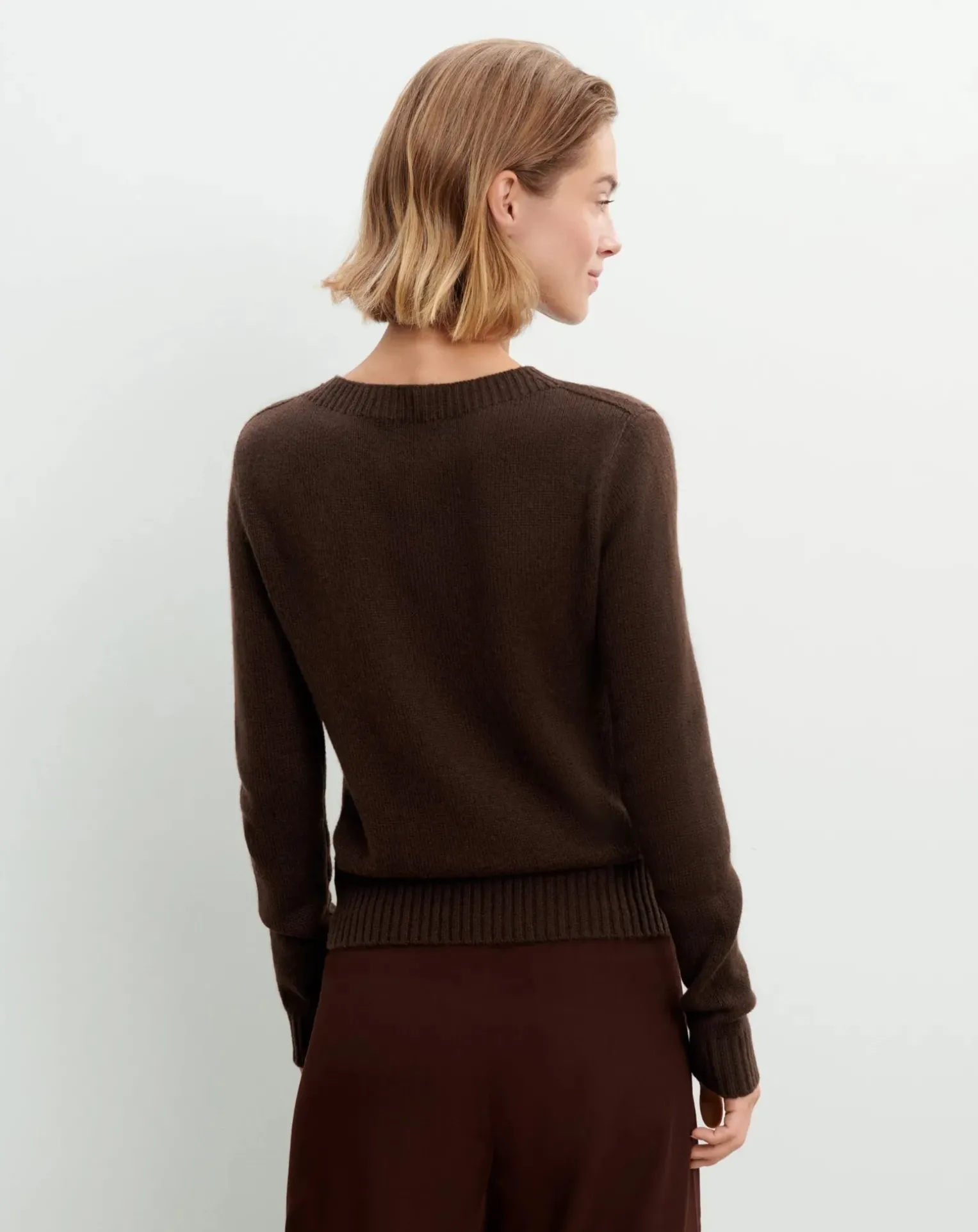 Round Neck Sweater 4 Threads Cashmere