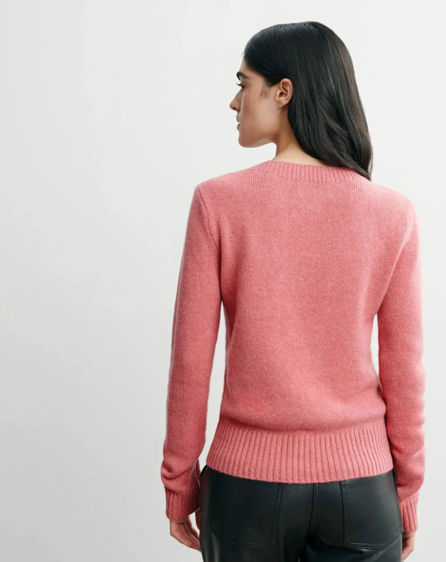 Round Neck Sweater 4 Threads Cashmere G58023-