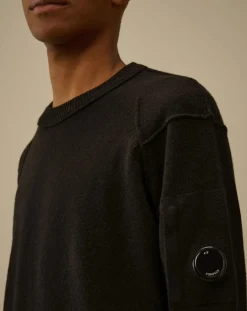 Round Neck Sweater Certified Lambswool GRS