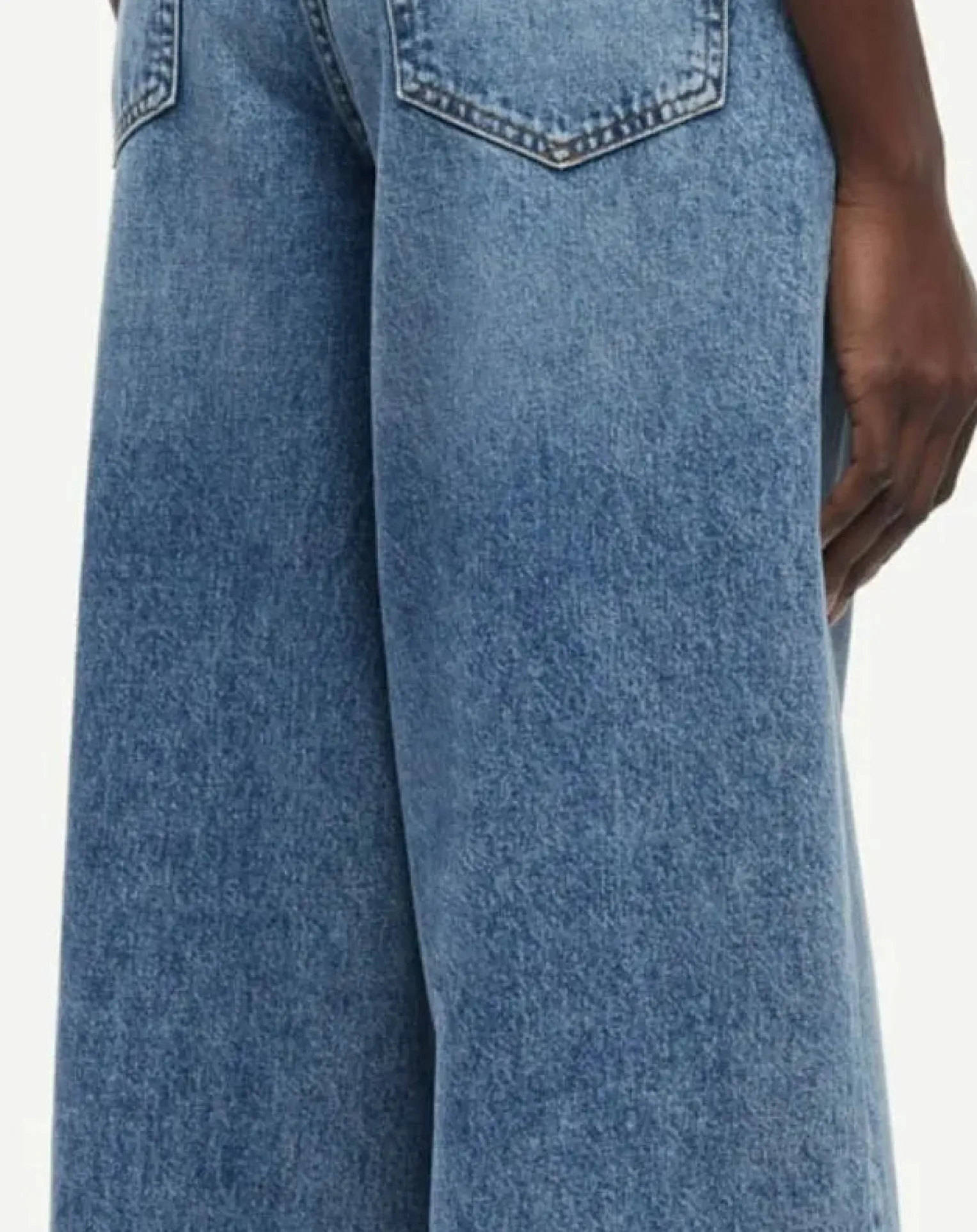 Saharper high-waisted jeans in cotton