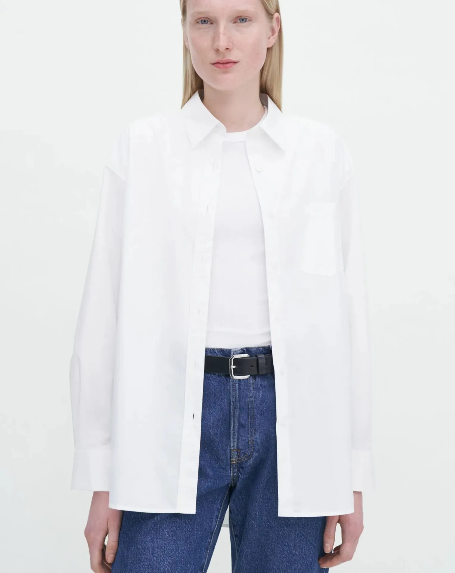Sammy shirt in cotton poplin