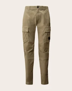 Satin Stretch Cargo Pants
