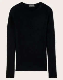 Seamless Cashmere Ultrafine Crewneck Sweater