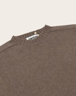 Seamless Crew sweater in lambswool