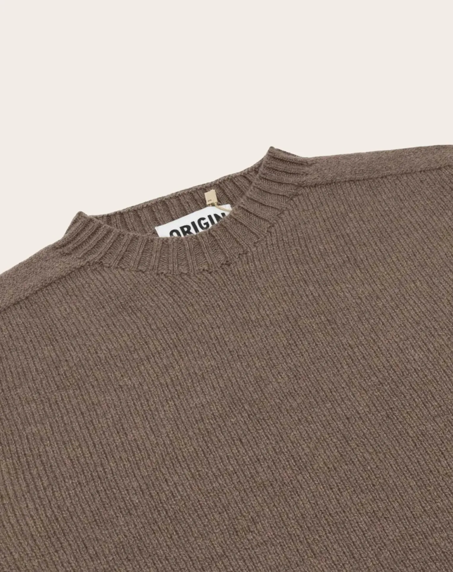 Seamless Crew sweater in lambswool