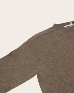 Seamless Crew sweater in lambswool