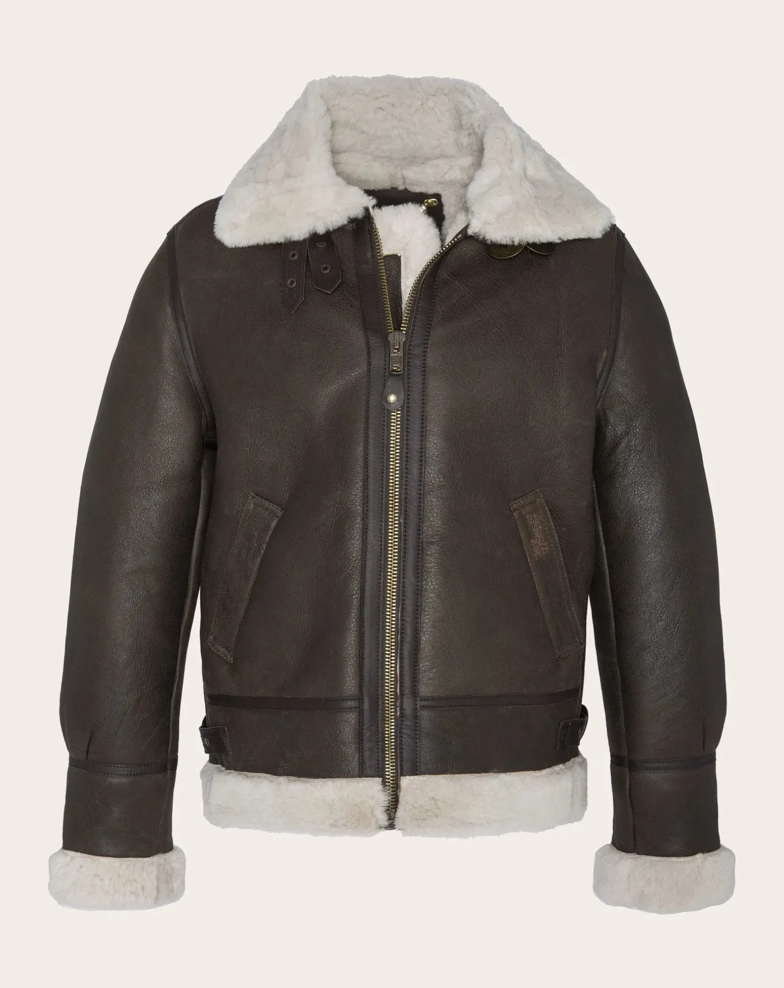 Sheepskin Leather Bomber