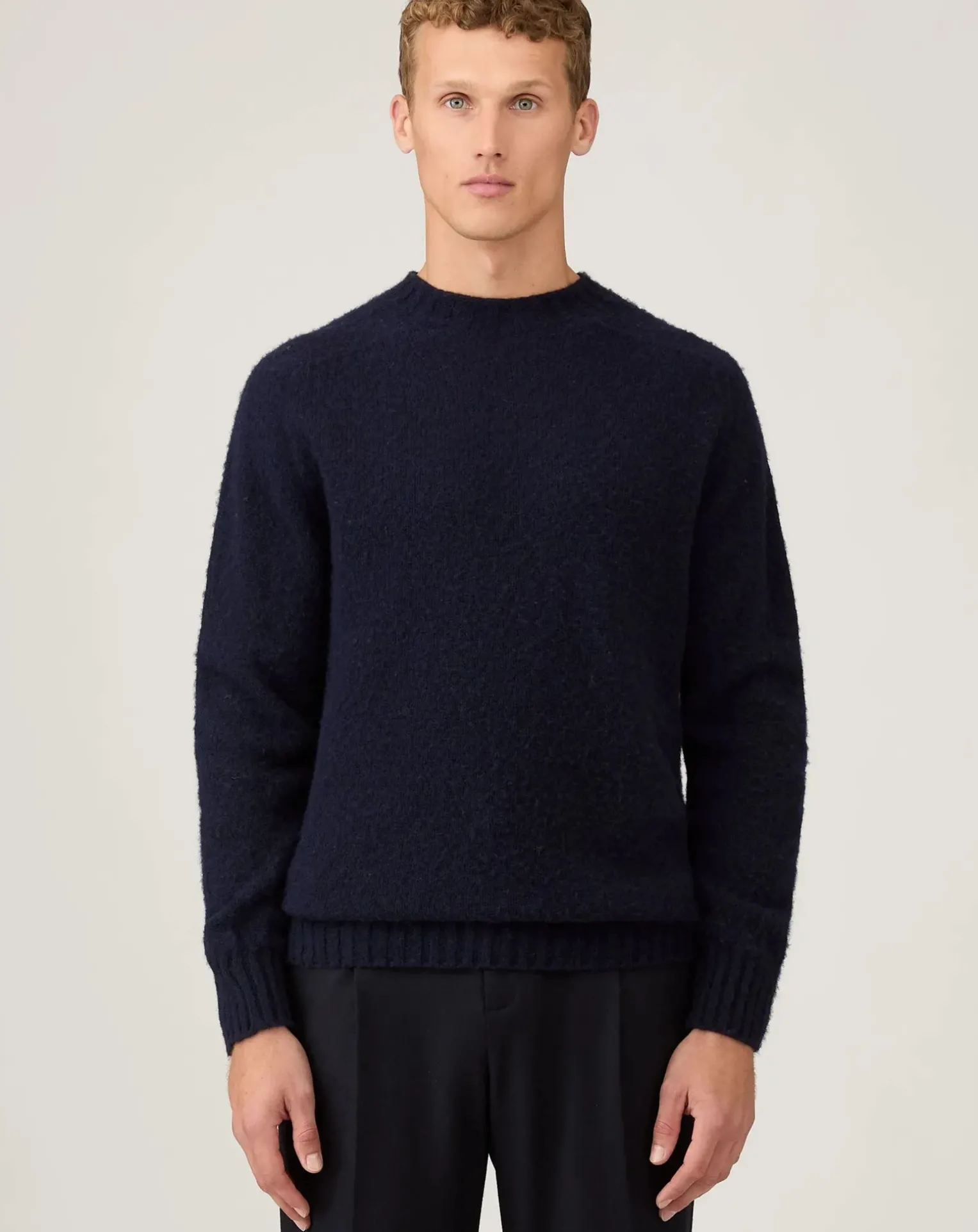 Shetland Round Neck Sweater