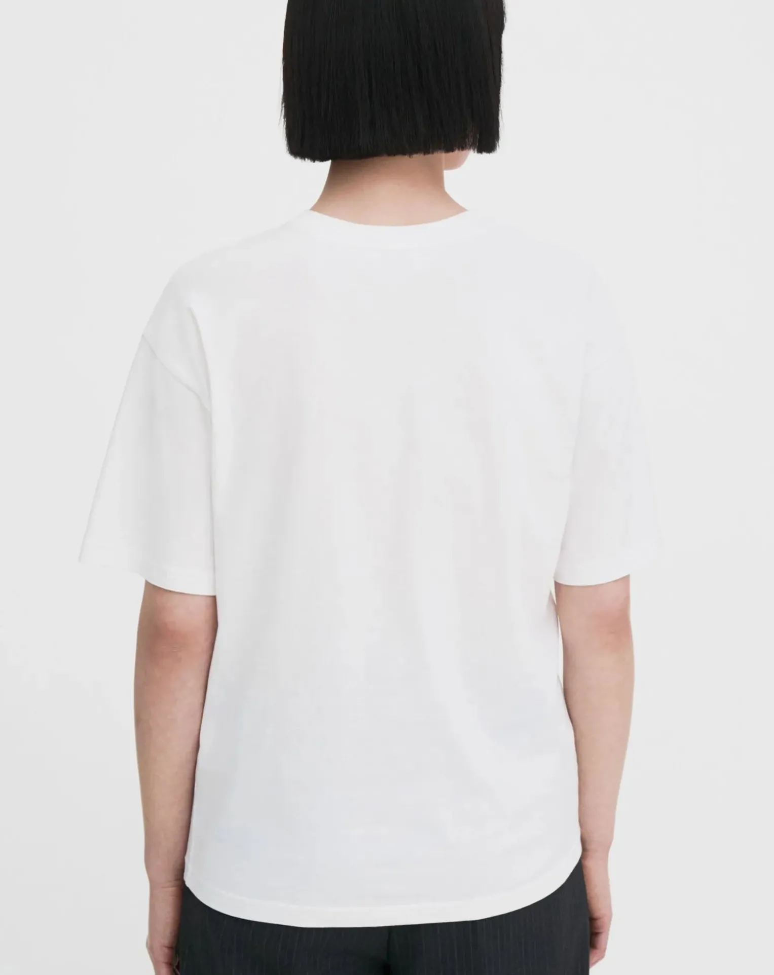 Short-sleeved cotton T-shirt