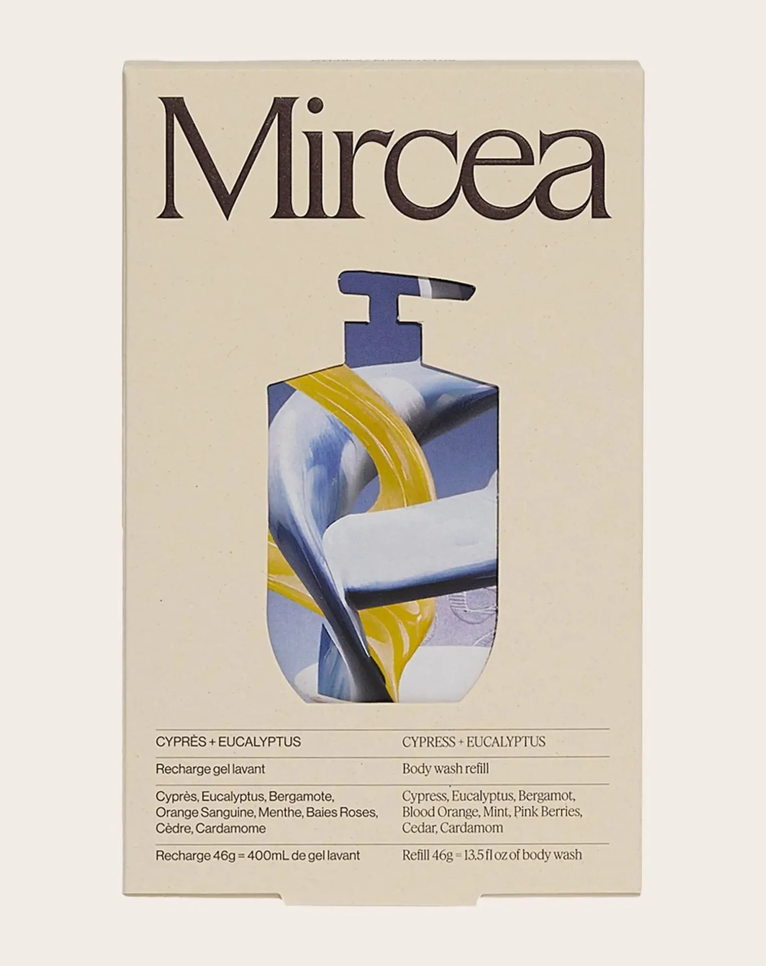 Shower gel refill Cypress + Eucalyptus - 400ml