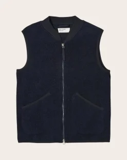 Sleeveless Zipped Vest