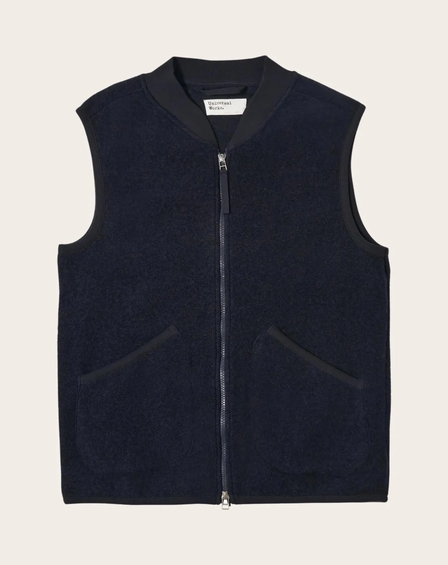 Sleeveless Zipped Vest