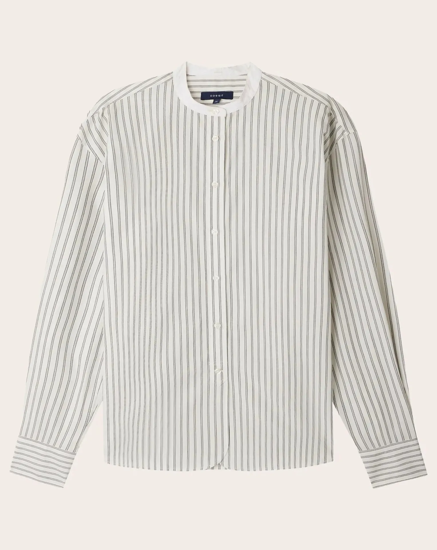 Striped Organic Cotton Bermuda Shirt