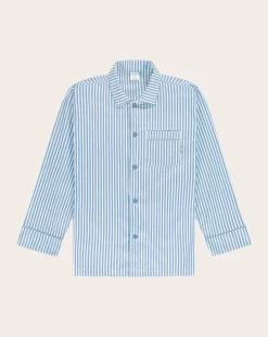 Striped Organic Cotton Pyjama Shirt