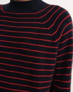 Striped Wool Sweater - Women's Collection