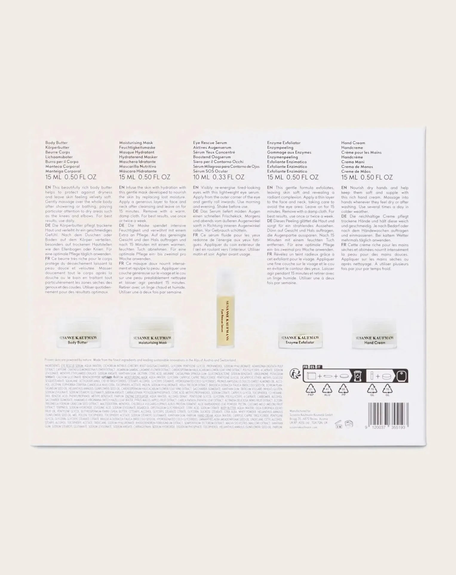 Susanne's Home Spa Collection Set