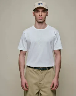 T- shirt Short Sleeve 2M15 Vintage Machine Refined Classic Fit T-Shirt Organic Cotton