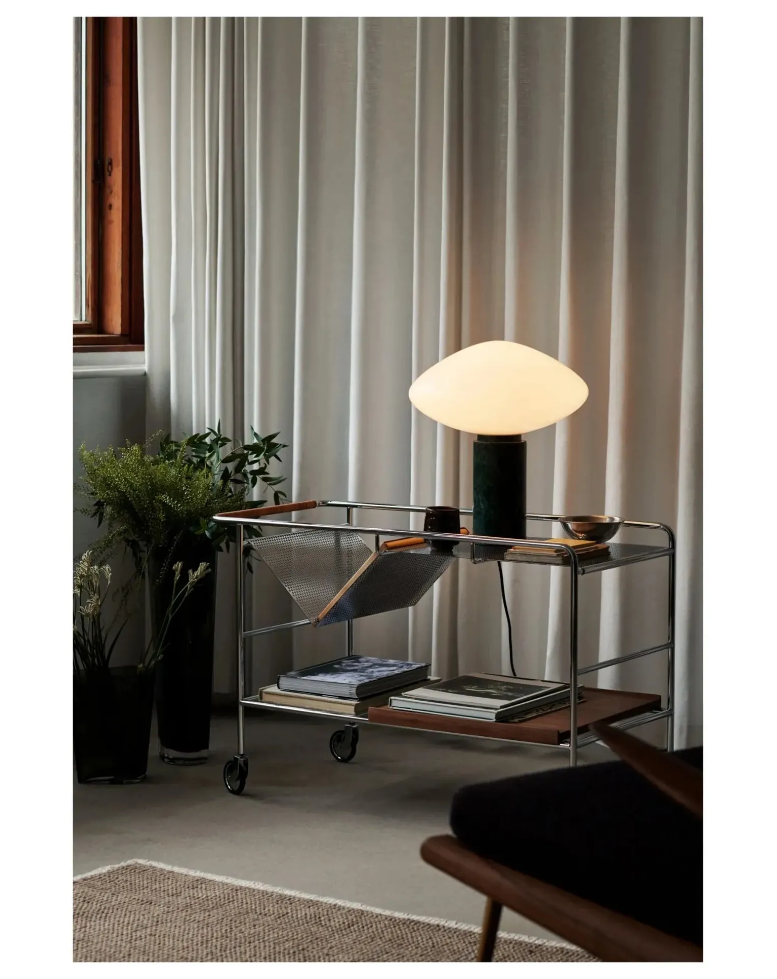 Table lamp AP17 Mist